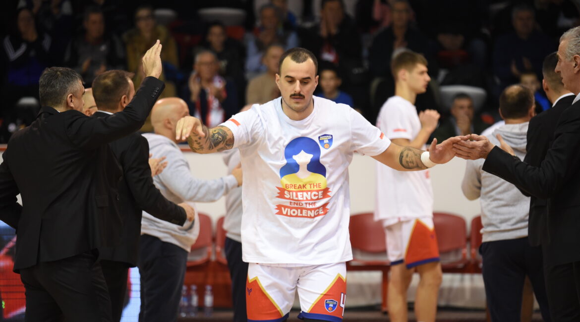 Uroš Čarapić šalje poruku pred Partizan: Daćemo sve na parketu