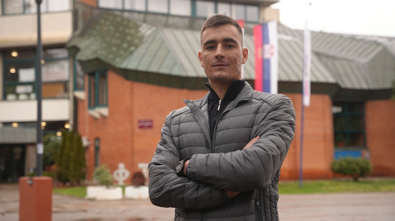 Ljubomir iz Bjeluše nekada bio đak pešak a danas jedan od najboljih studenata u Čačku