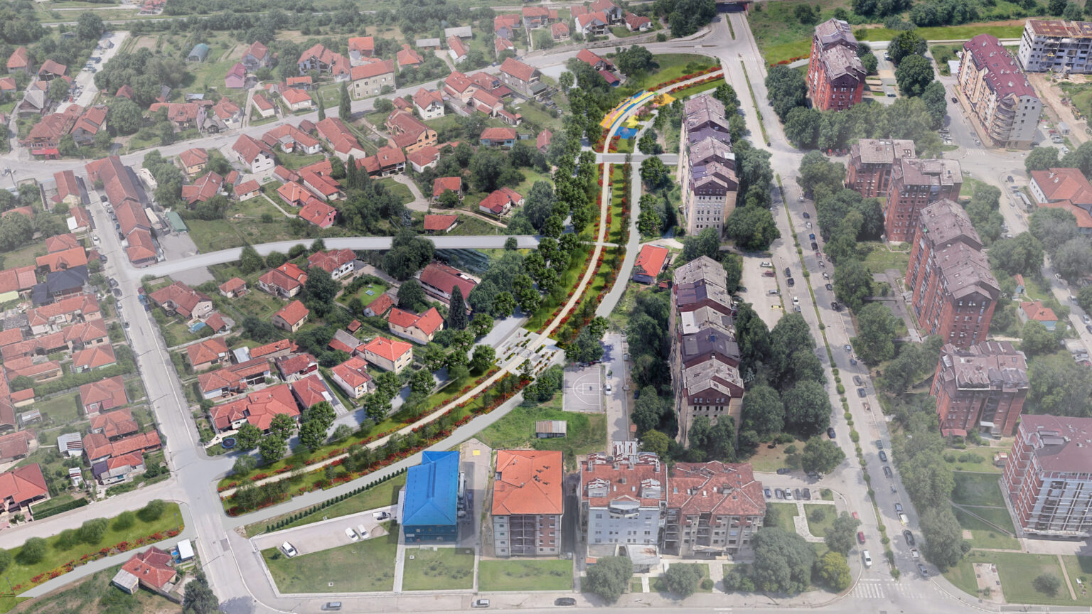 Zelena oaza na Ljubić keju: Čačak uskoro dobija moderan linijski park